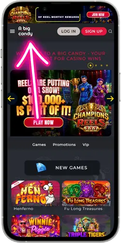 A Big Candy Casino official site